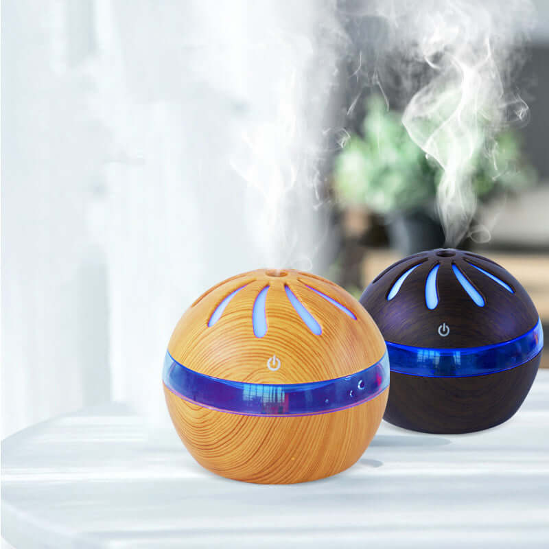Windmill Aroma Humidifier – Large 650 ml USB Diffuser & Night Light