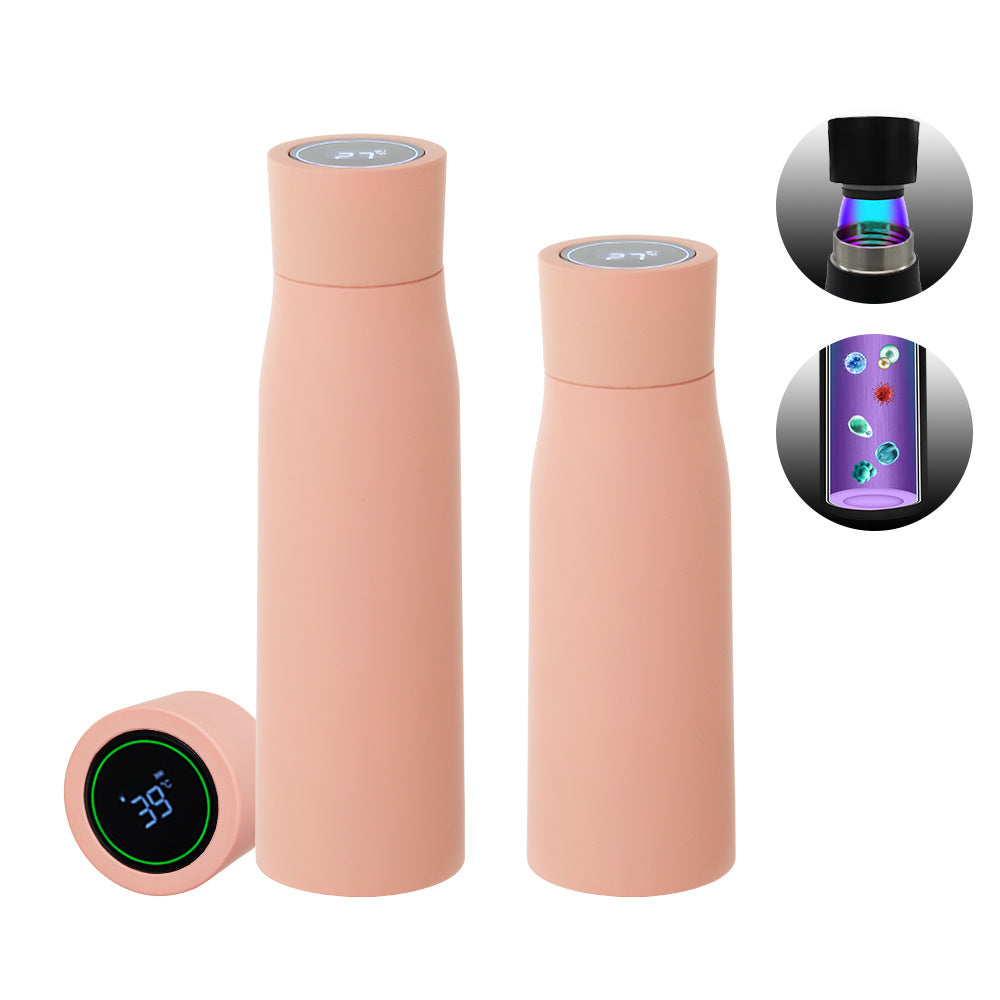 Smart Thermal Water Bottle – LED Temperature Display Stainless Steel