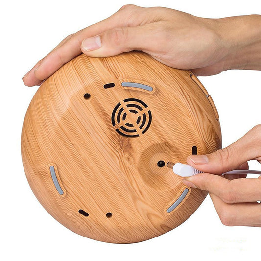 Colorful Wood Grain Ultrasonic Aroma Diffuser & Air Humidifier